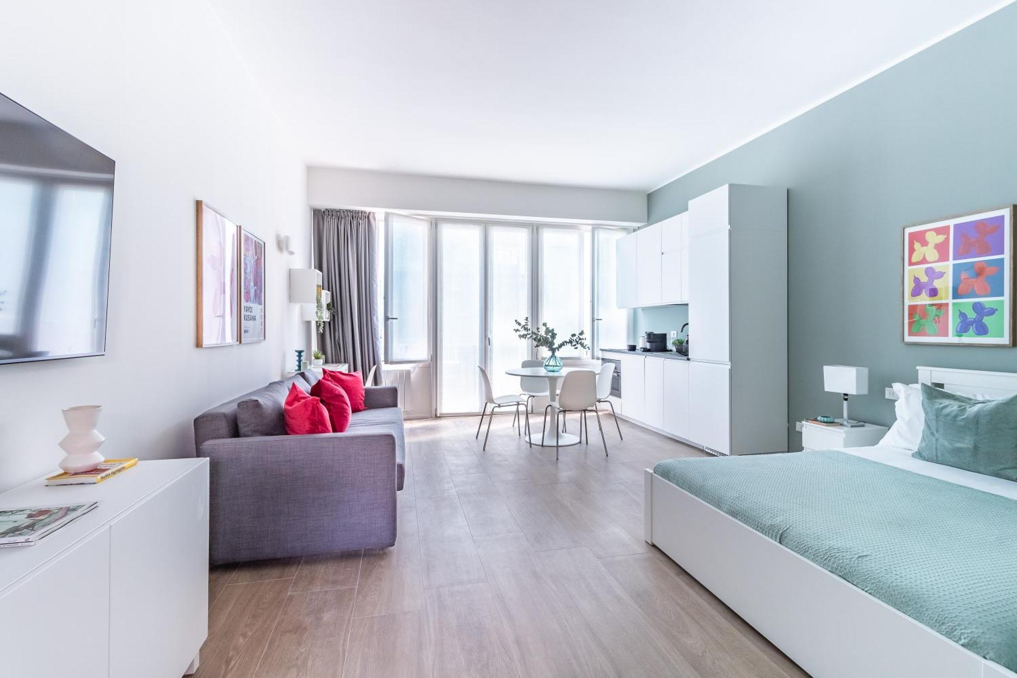 Ampi Monolocali In Via Pirandello - Washington Apartment Милано Екстериор снимка