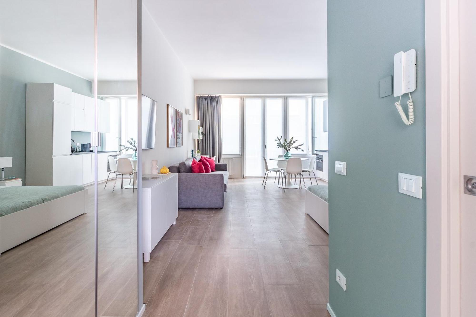 Ampi Monolocali In Via Pirandello - Washington Apartment Милано Екстериор снимка